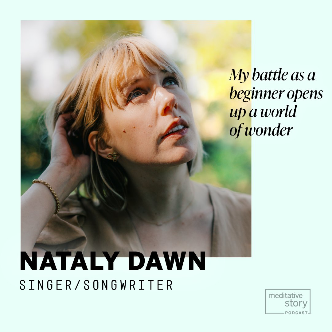 Meditative Story (@meditativestory) on Twitter photo Today on Meditative Story, singer-songwriter, <a href="/natalydawn/">Nataly Dawn</a>, one-half of the band @Pomplamoose, shares how a beginner’s mindset — even if it’s uncomfortable at first — can be a doorway to connection and joy.
Live at the top of your feed now or right here: listen.meditativestory.com/NatalyDawn_Aug… Today on Meditative Story, singer-songwriter, <a href="/natalydawn/">Nataly Dawn</a>, one-half of the band @Pomplamoose, shares how a beginner’s mindset — even if it’s uncomfortable at first — can be a doorway to connection and joy.
Live at the top of your feed now or right here: listen.meditativestory.com/NatalyDawn_Aug…