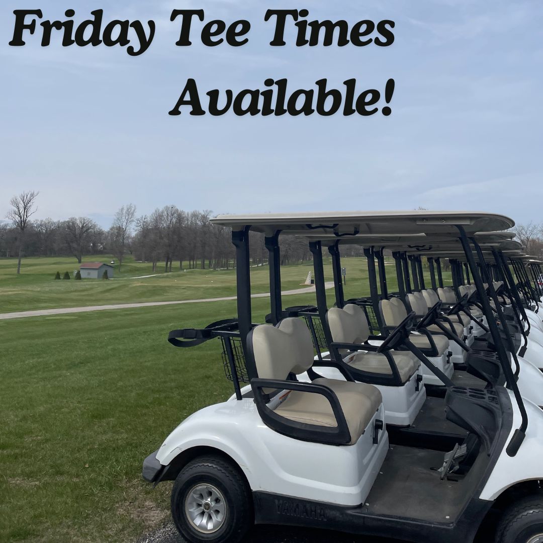 This Friday afternoon tee times are now available for you to book! 
Call our pro shop or go online at whisperingspringsgolf.com/tee-times

#thankyou #golf #teetimes #beautifulweather #whisperingsprings #proshop