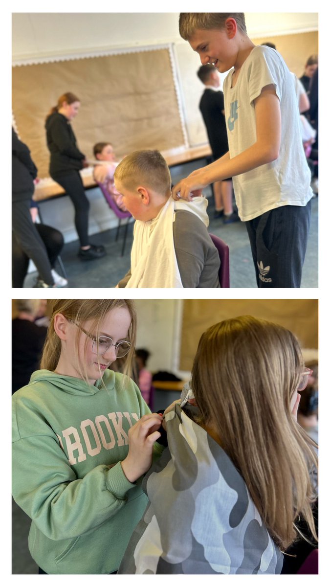 👍✅P7 have also spent their day learning to be SAFE. 🫁 We learned how to put someone into the recovery position & how to perform CPR. 🤕We also demonstrated some basic first aid - using bandages to help relieve an injury. 👨🏻‍⚕️👩‍⚕️We enjoyed some role play along the way!