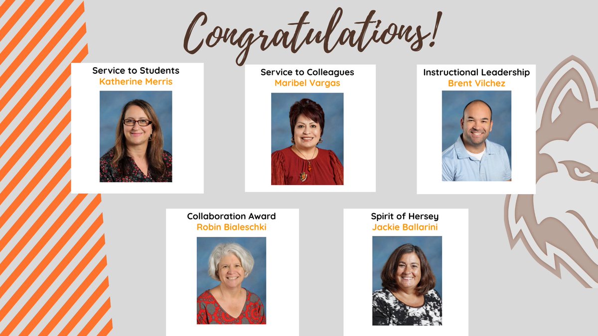 Congratulations to these outstanding staff members! Thank you for going above and beyond!