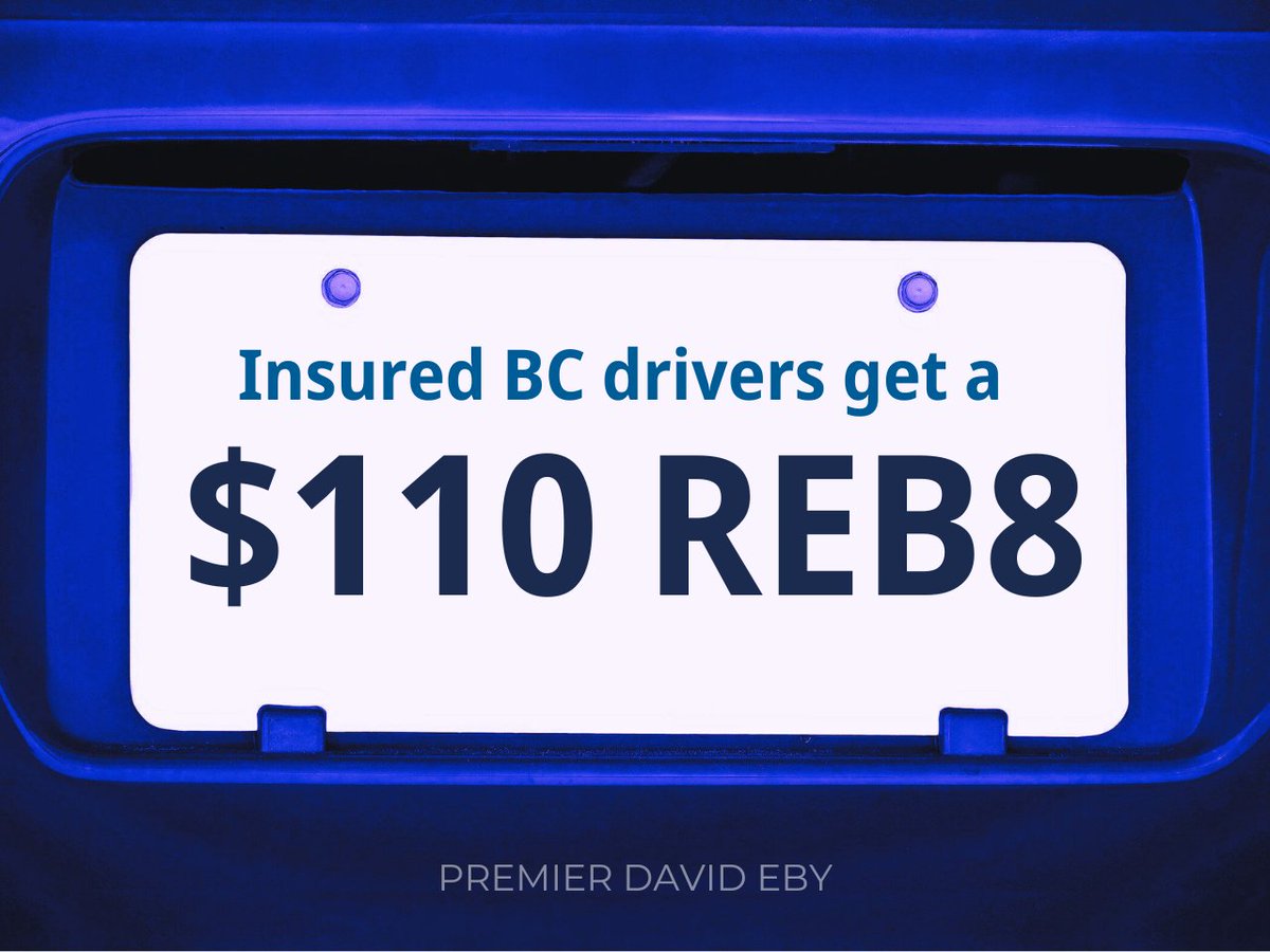 Do you have car insurance? You're getting $110 back from ICBC and your basic rate is frozen for another two years. Instead of your car insurance going up, you're getting money back in your pocket. That's one less thing to worry about. Find out more: ICBC.com/2024rebate