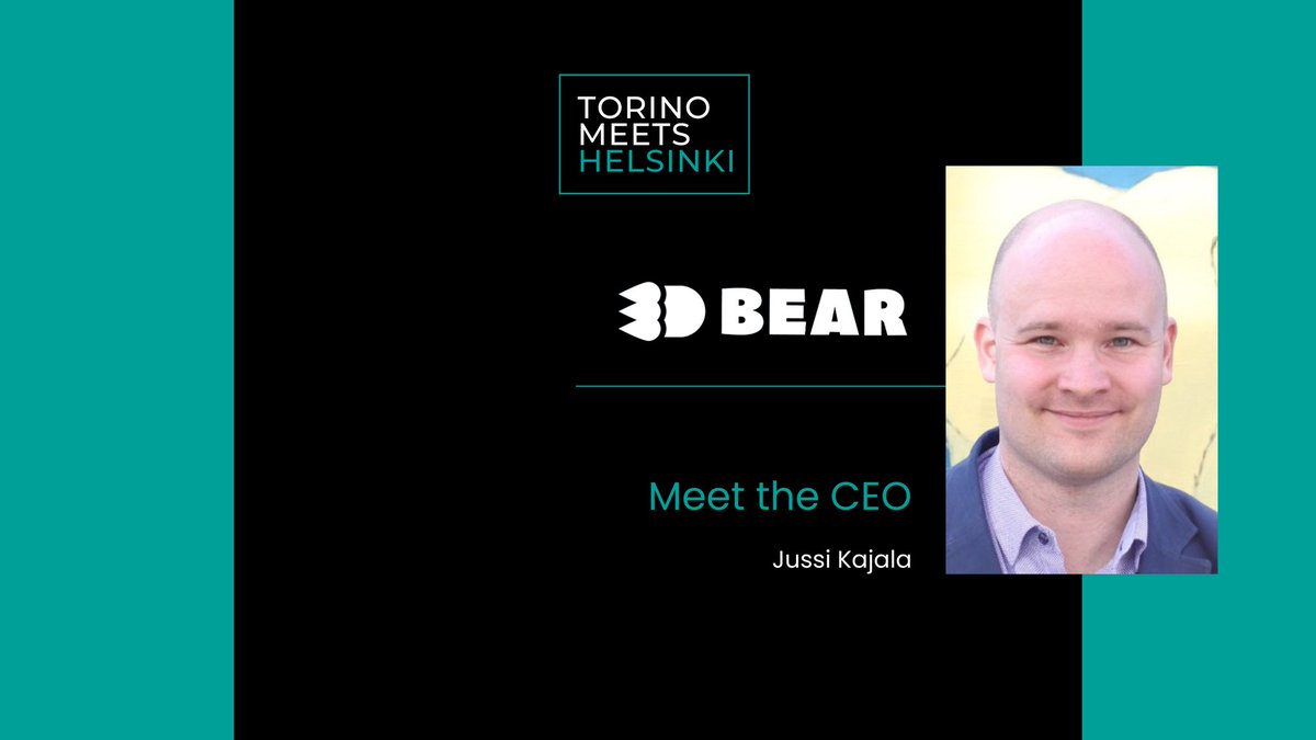 xedu_co's tweet photo. 🇮🇹 #Torino meets #Helsinki! 🇫🇮 🚀 Meet Jussi Kajala, co-founder of @3dbearSuomi. 💼 Revolutionising vocational and corporate training worldwide. 🌟 📅 Join us on May 16th at CTE NEXT, Torino! 👥 Register here: https://t.co/jNieCNO4bQ. #xEdu #WeArexEdu #edtech https://t.co/6snL57Wwg8