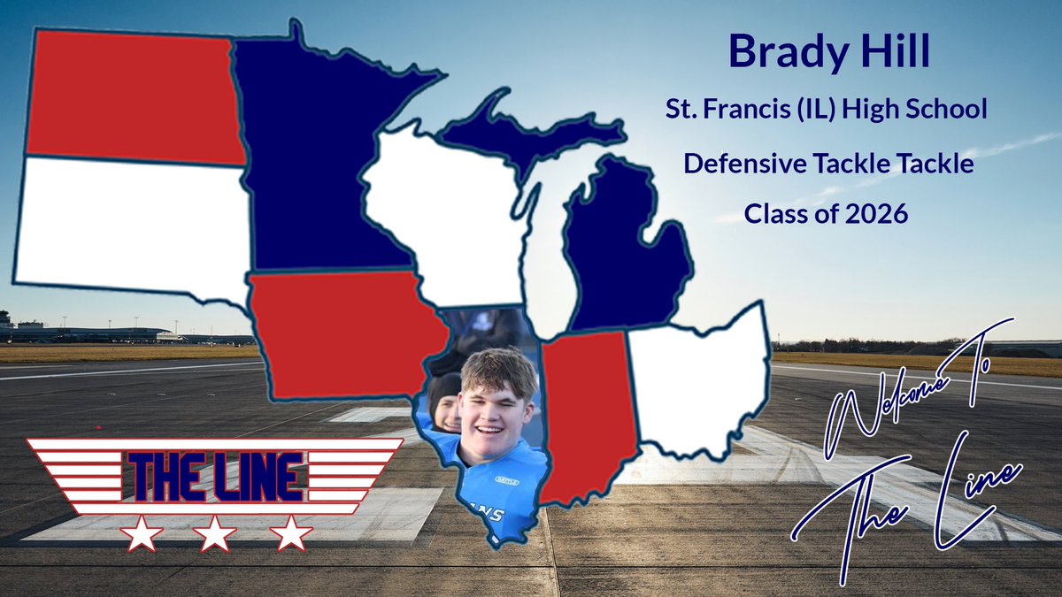 #TheLineMidwest welcomes @BradyHill26!!!