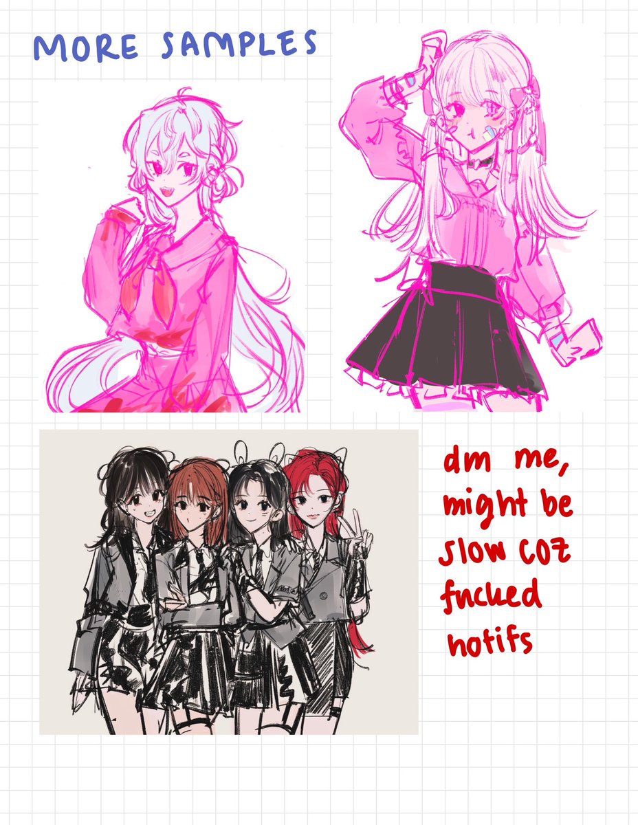 Niri_riri's tweet image. These tend to be done really fast so the spots for now is unlimited, please dm me, also please please please please please i cant just play roblox create words or die for 20 hours per day please please please