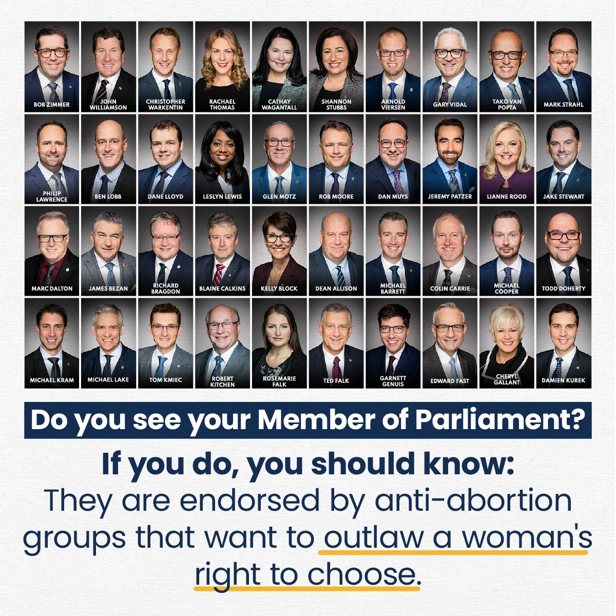 MarkGerretsen's tweet photo. BTW…It’s not *just* one lone Conservative MP. https://t.co/OlMFo4MI5G