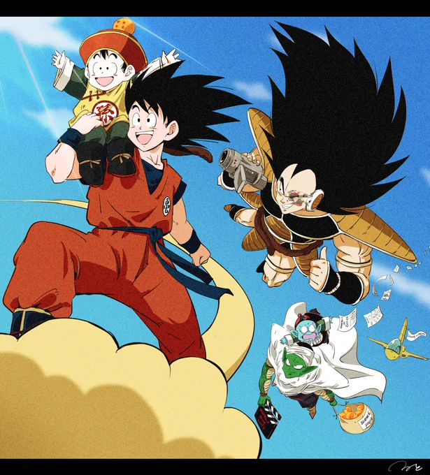 撮影現場(ZのOP版)Shooting site#ドラゴンボール #悟空の日 #悟空の日2024 