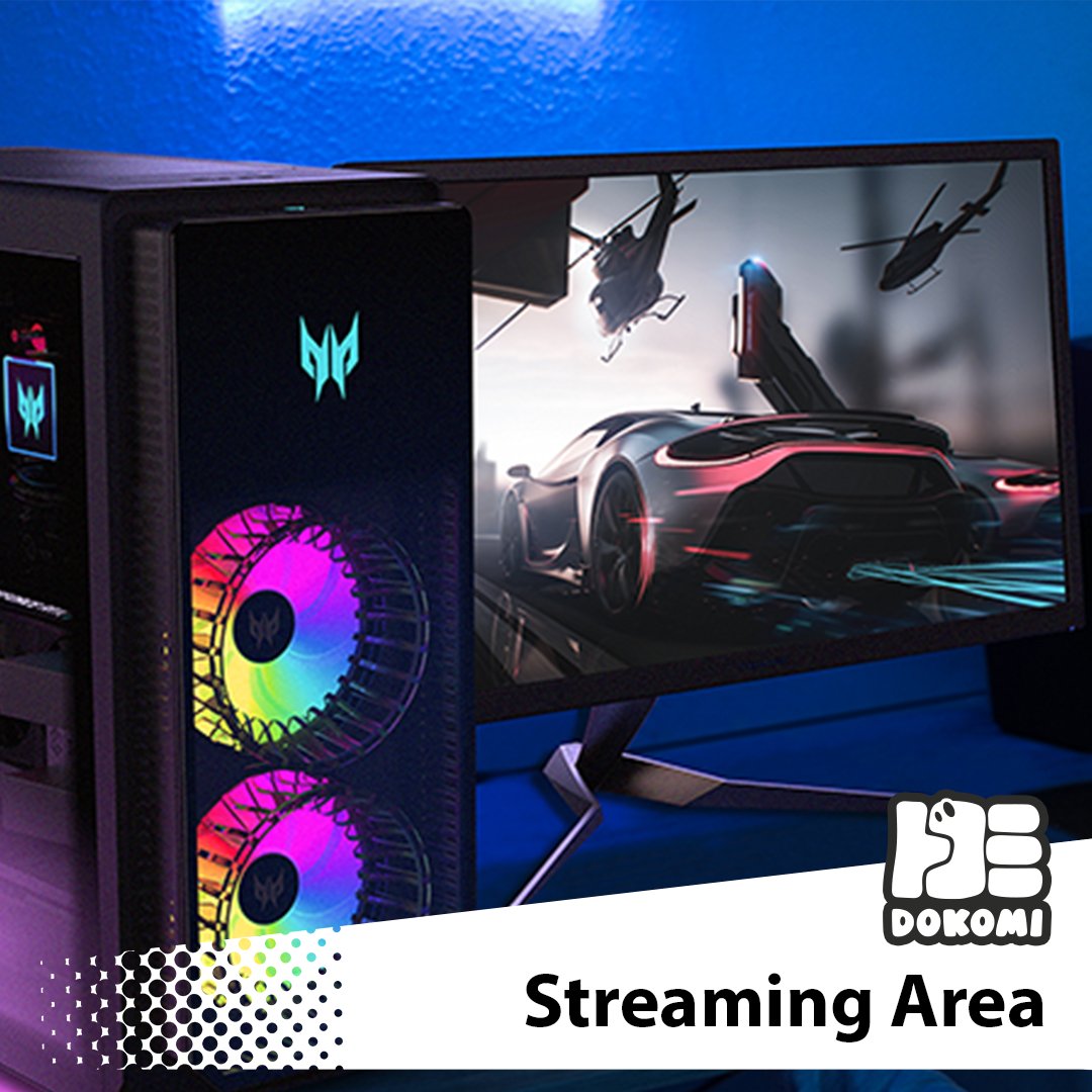 +++ Streaming Area - DoKomi 2024 +++ In cooperation with @INSIGHT1SP we give you the chance to stream from DoKomi 2024! You can apply for one of the two-hour streaming slots in the Streaming Area powered by @PredatorGaming! So apply now: ➡️ins.deals/Dokomi-Streama…