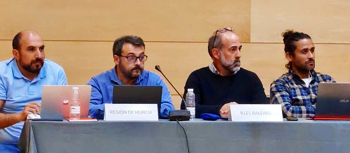 Técnicos #DG_PATRIMONIO_NATURAL #RegióndeMurcia participan en el Comité de Lucha contra Incendios Forestales #CLIF en #Logroño, donde se debaten medidas y propuestas técnicas para mejorar la lucha contra el fuego.