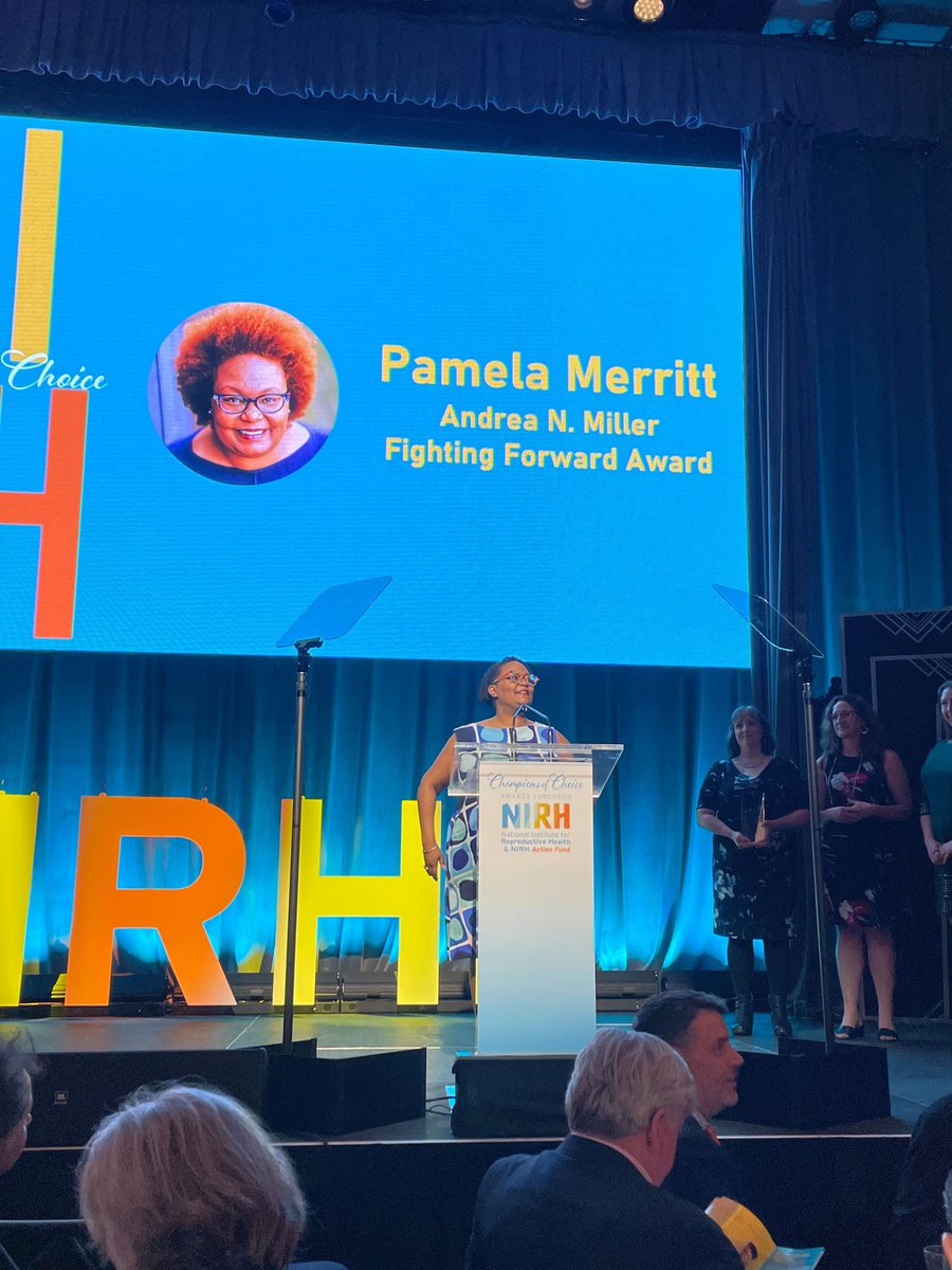 'We should question our habits, our structure, coalition partners, strategies, and our leadership. After 50 years, maybe we should take the reproductive justice framework out for a test drive.' - Pamela Merritt, Executive Director of @MSFC #AbortionIsEssential