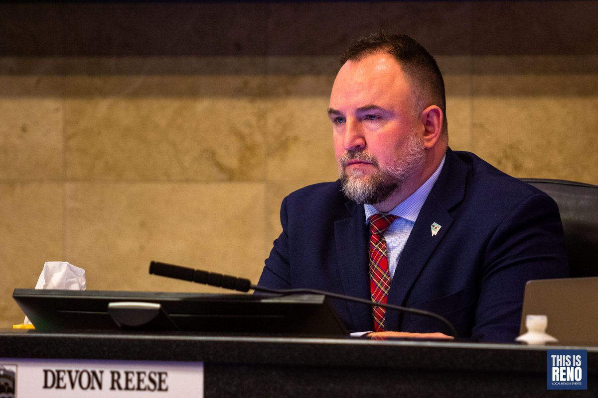 An open meeting law complaint was filed this week against Reno City Council member Devon Reese for comments he made during a heated April 10 council meeting. 👉 More only on This Is Reno: getreno.news/8fn