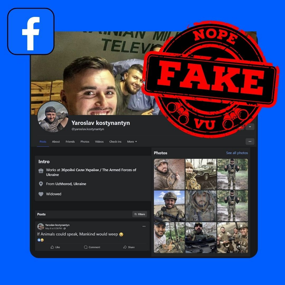 #vu #scamalert #facebookscam ❌FAKE SOLDIER Yaroslav kostynantyn aka yaroslav.kostynantyn facebook.com/profile.php?id… ID: 61558088683665 ⚠️ IMPERSONATES ✅ A REAL UKRAINIAN HERO, who gave his life to protect all of us.
