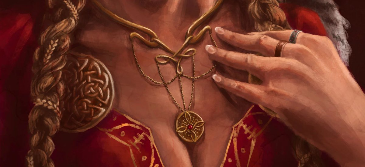 Did you know that in Norse mythology, the goddess Freyja's necklace, Brisingamen, was forged by four dwarves who demanded her love in return? #mythoprofessori