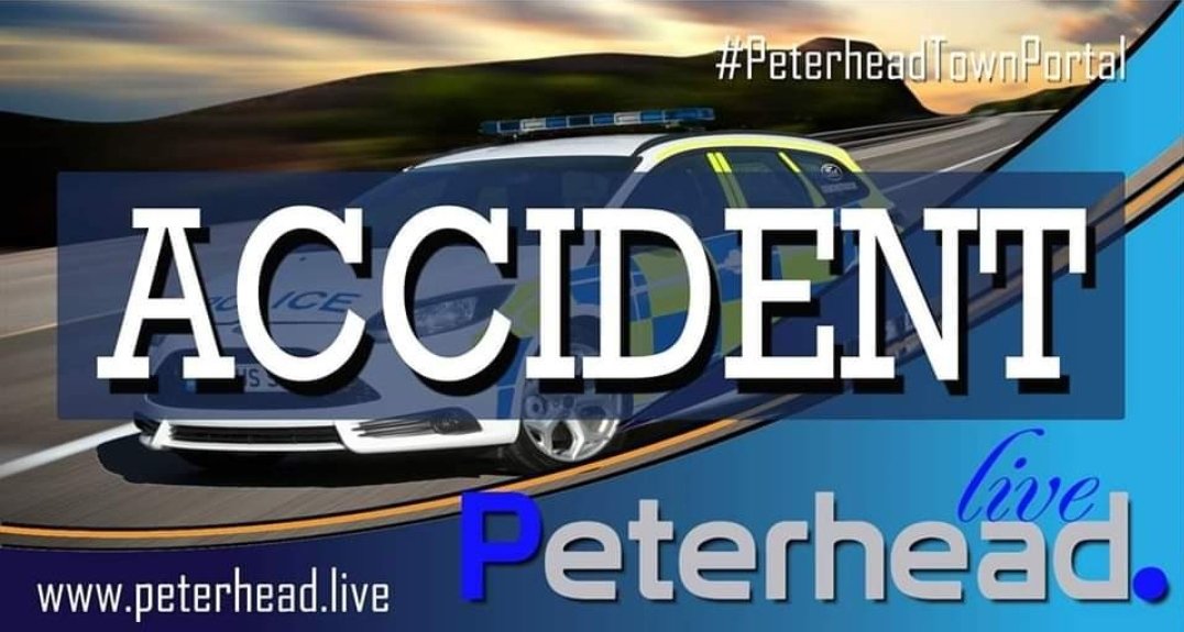 ❗️ACCIDENT ❗️ #Peterhead There has been a crash on the bypass beside the claymore houses turn in Resident reported