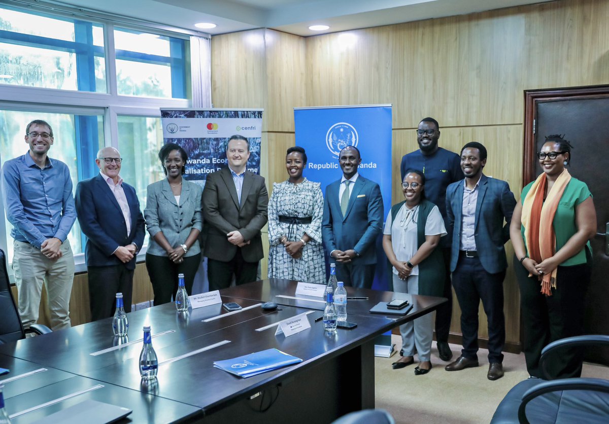 Today, a tripartite agreement for the 2nd phase of the Rwanda Economy Digitalization program was signed between the Ministry, @MastercardFdn and @cenfri_org, which will target poverty relief via adoption of data-driven decision-making to manage trade-offs across key sectors.