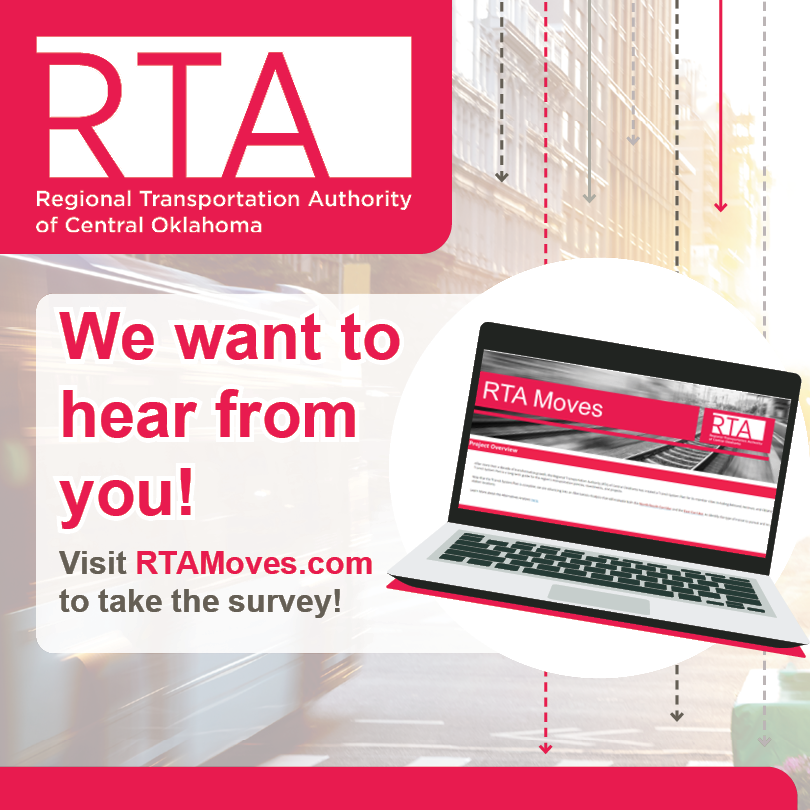 RTA wants to hear your thoughts on the West and Airport Corridors currently under study! Visit RTAMoves.com to take the survey and share your priorities for transit on the West and Airport corridors. The survey will close on Friday, May 31.