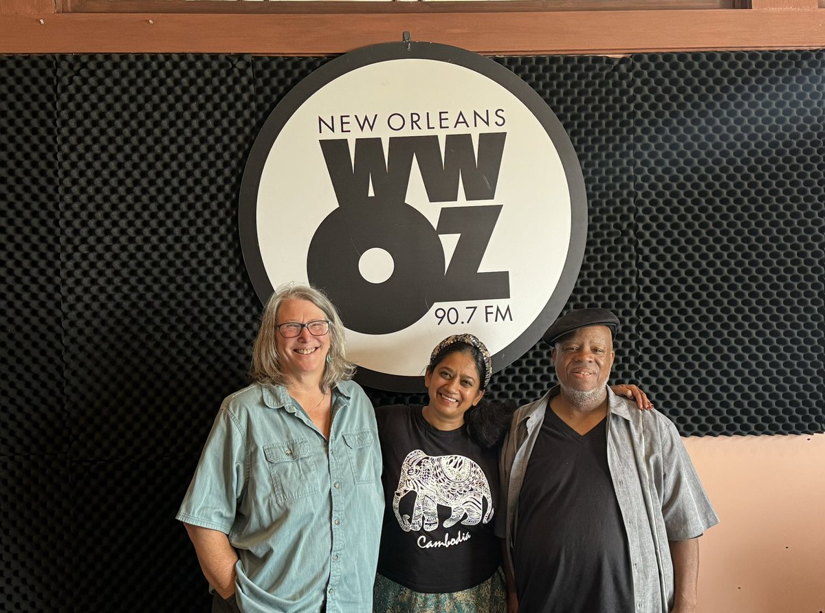 What a TERRIFIC interview on @wwoz_neworleans talking about NOLA style jazz, upcoming tours and Rags & Ragas album. We all agree New Orleans jazz is a music for everyone, from all walks of life—it is unpretentious and fun! ❤️✨thanks for having me!