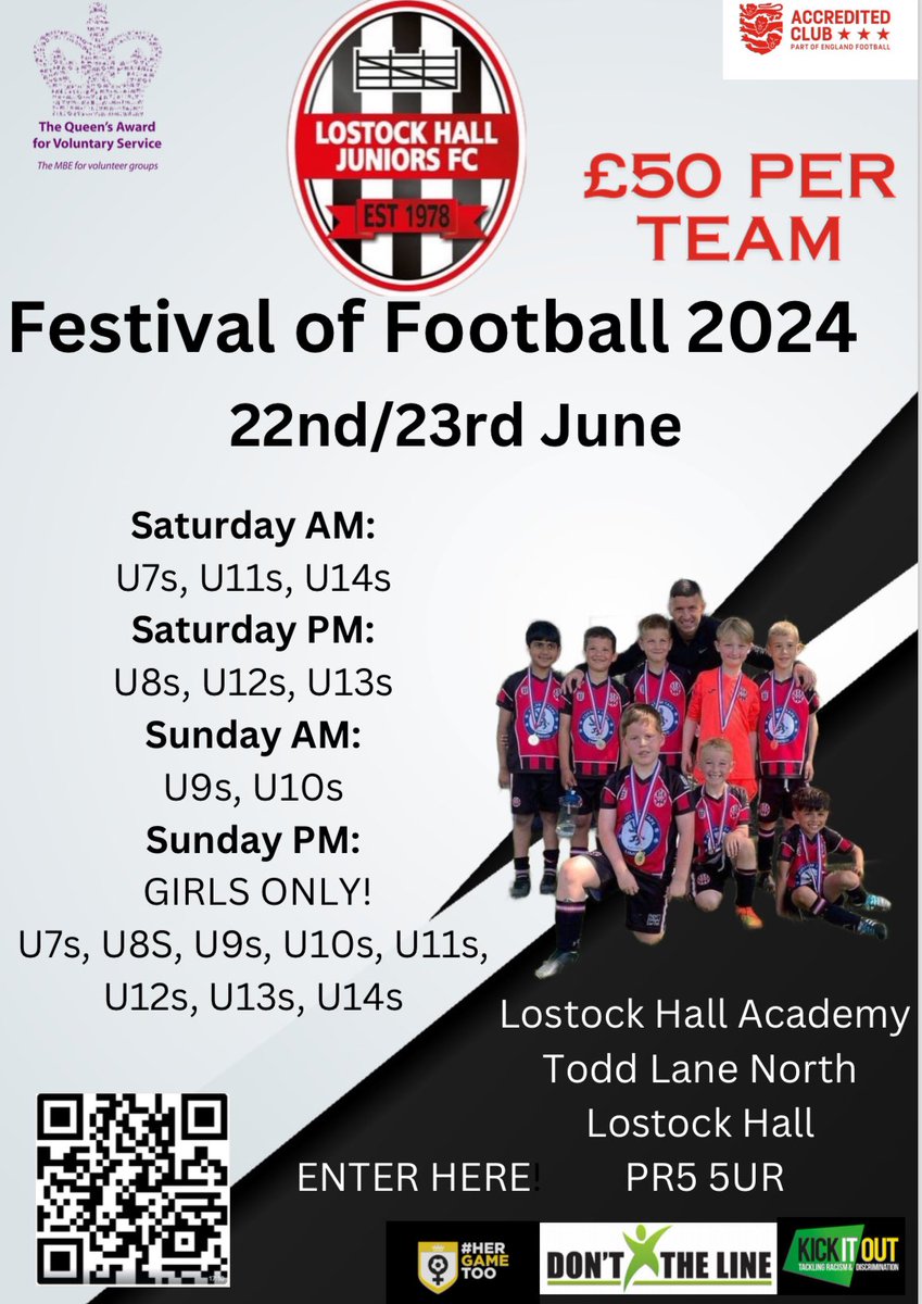 #FestivalOfFootball
#FASanctioned
#Tournament

Still limited places available