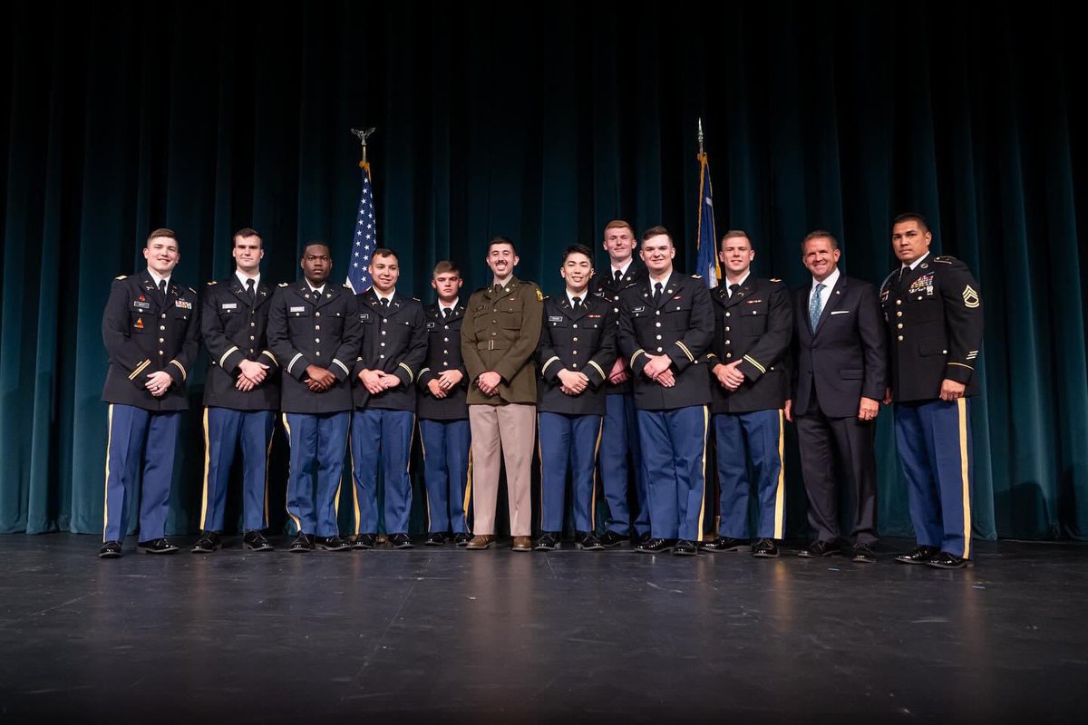 I also want to highlight our Coastal Carolina Extension Campus. Congratulations to our seniors and 9 brand new 2nd Lieutenants! Good luck in your Army careers! <a href="/CG_ArmyROTC/">Brig. Gen. Maurice Barnett</a> <a href="/4thBdeArmyROTC/">4th Brigade Army ROTC</a> <a href="/ArmyROTC/">Army ROTC</a>