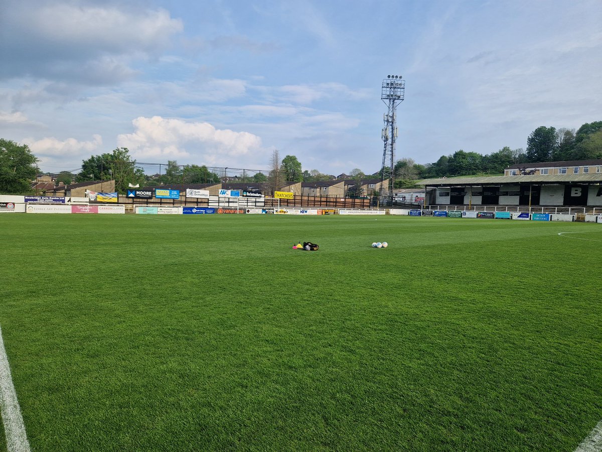Twerton Park looking immaculate for our @WiltsLeague fixture tonight.