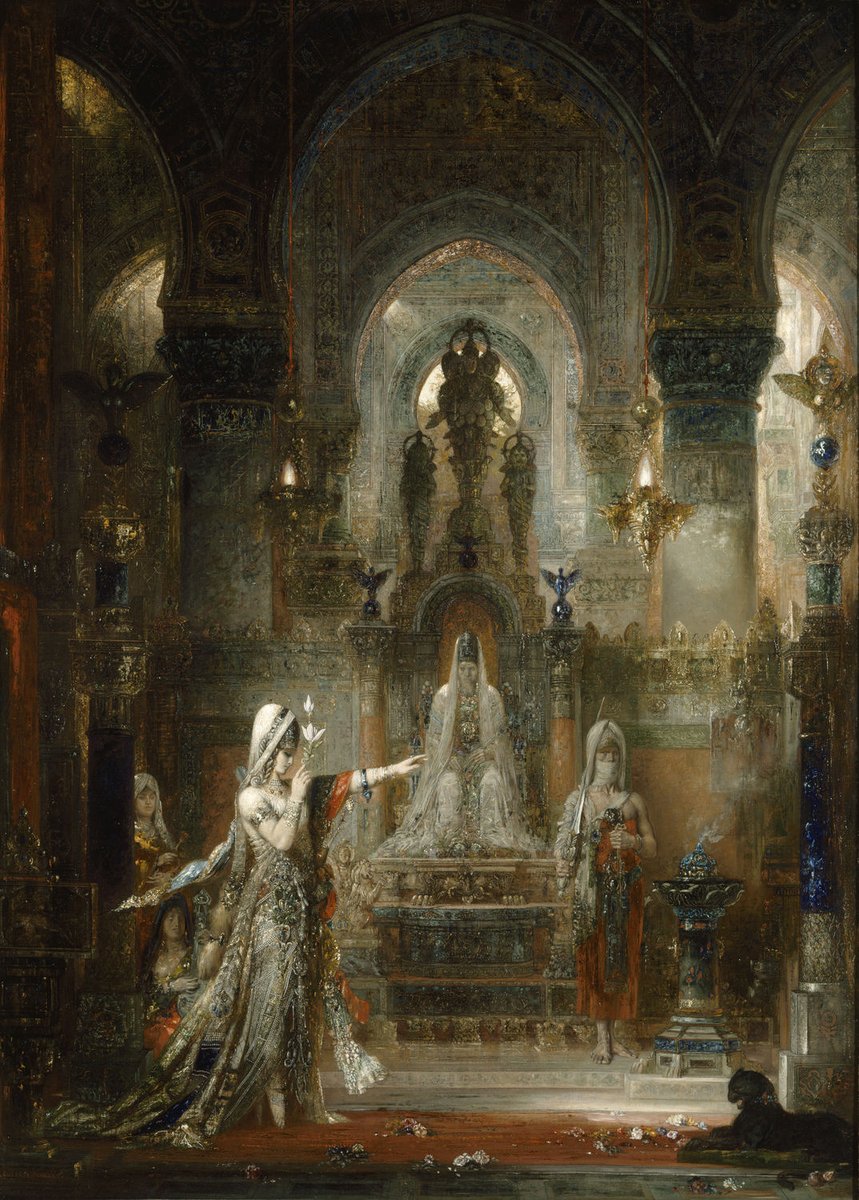 Salome Dancing before Herod, by French painter Gustave Moreau (1876). Hammer Museum.