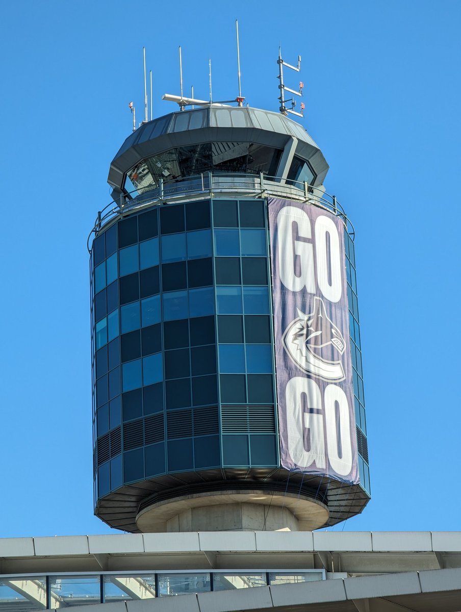 Nicely done <a href="/yvrairport/">YVR</a>! #gocanucksgo