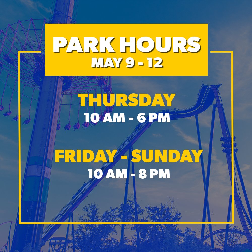 ✨ Check out this week’s park hours and start planning your weekend adventure. ✨ Get your tickets: bit.ly/4a9XiiE