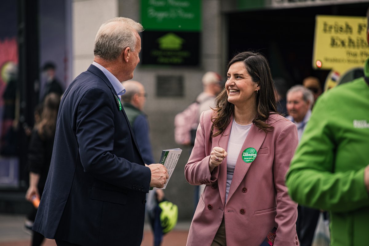 .@BarryAndrewsMEP has been a strong, progressive and positive voice in the European Parliament over the past 4 years. Who we send to Europe matters. Barry has a proven track record in delivering for the people of Dublin and is seeking your vote for reelection on June 7th #EP24