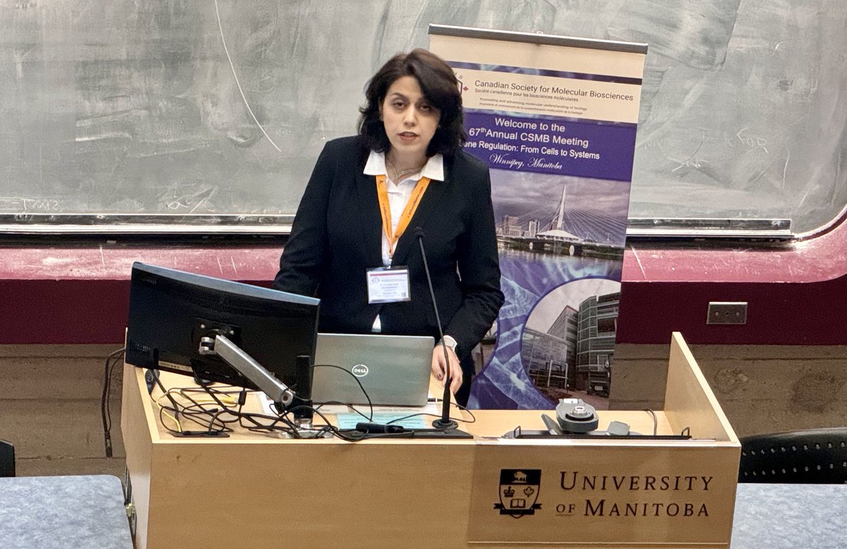 CSMB talks: Gene regulation in neurobiology and Neurogenetics by Khatereh Saei Arezoumand (U. Manitoba) ⁦<a href="/CSMB2024/">CSMB2024</a>⁩ ⁦<a href="/CSMB_SCBM/">CSMB</a>⁩ ⁦<a href="/dr_rastegar/">Dr. Mojgan Rastegar</a>⁩