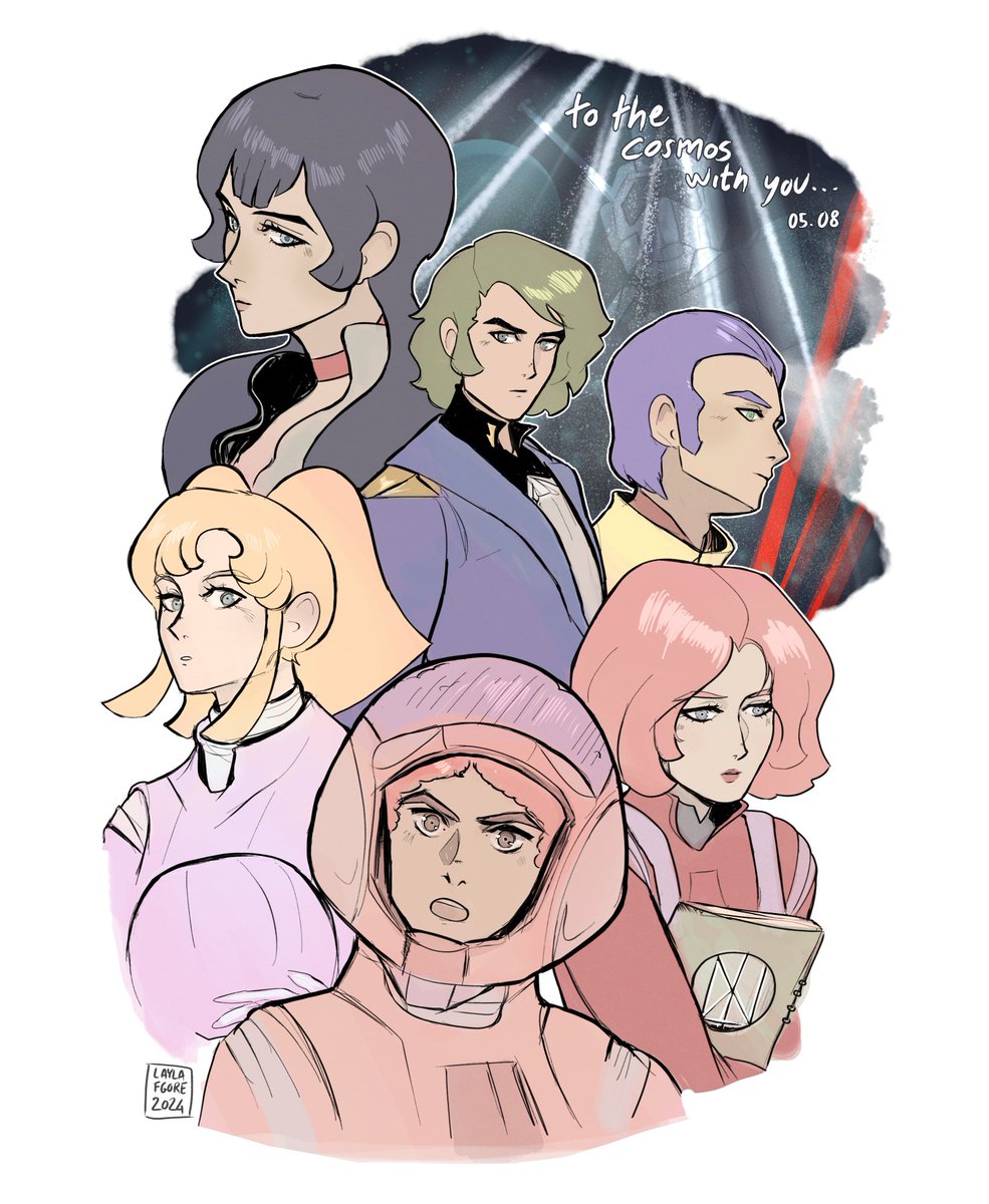 laylafgore's tweet image. 44 years of I-DE-OOOON 🚀 #ideon #spacerunawayideon #イデオンの日 #伝説巨人イデオン