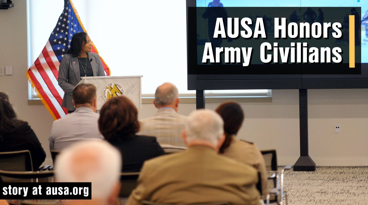 AUSA Honors Army Civilians Marketing Campaign Unveiled as Ceremony Highlights ‘Selfless Service’ #ReadMore: loom.ly/EiDj8m0 #selflessservice #marketing #highlights #armycivilians #army