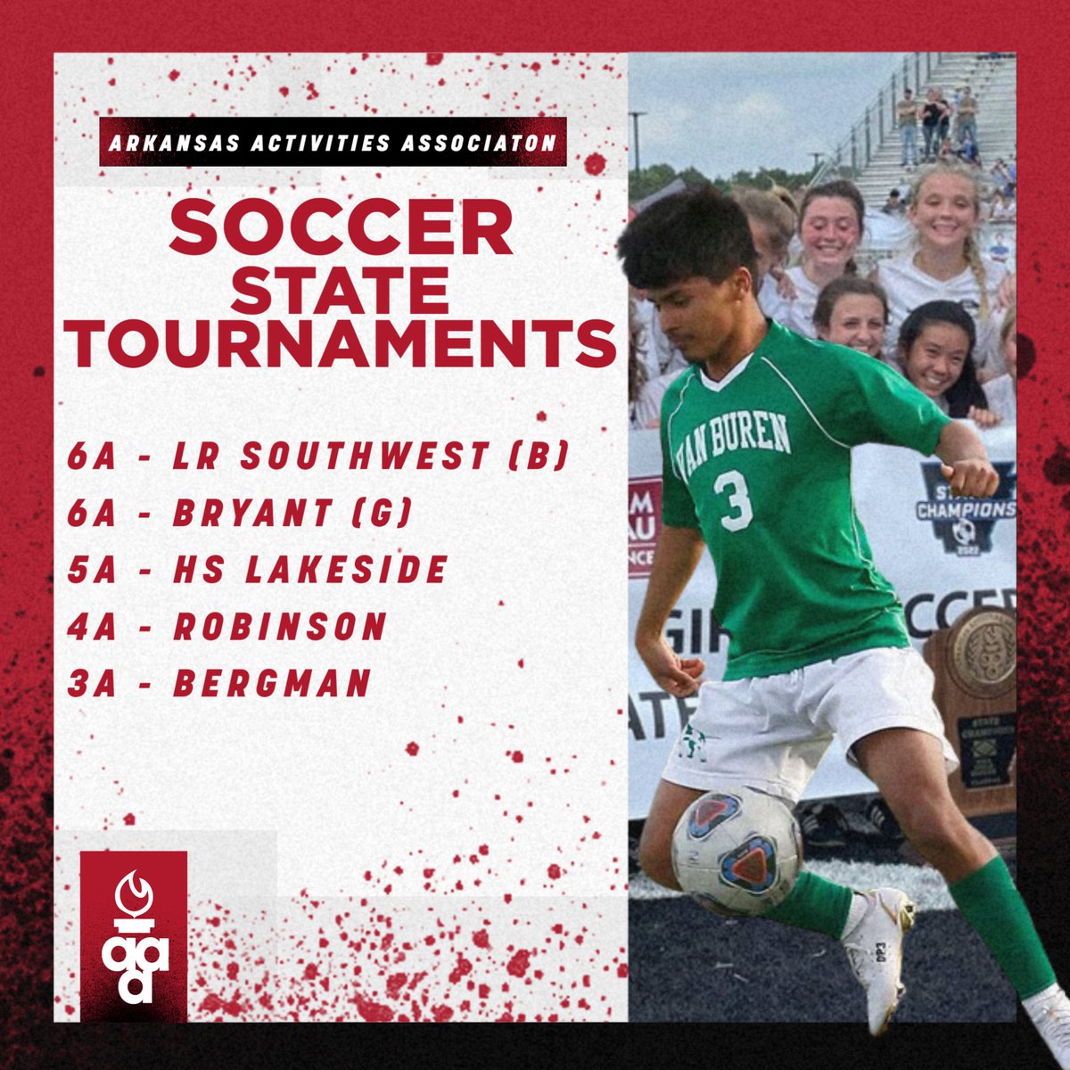 We are less than 24 hours away from the state tournaments getting underway! Get out and support your favorite team and root them on as the path to a championship continues! Tickets: gofan.co/app/school/AAA