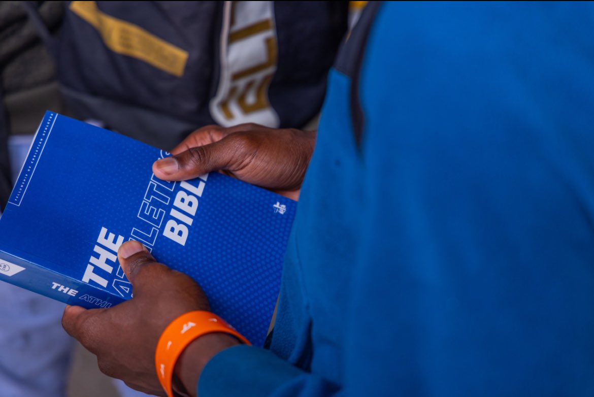 Spreading the game and the Word! We had a great time at West Charlotte with Sam Greiner and the Lions! We are excited to see them #ManTheThrone and accomplish greatness this Fall and beyond!