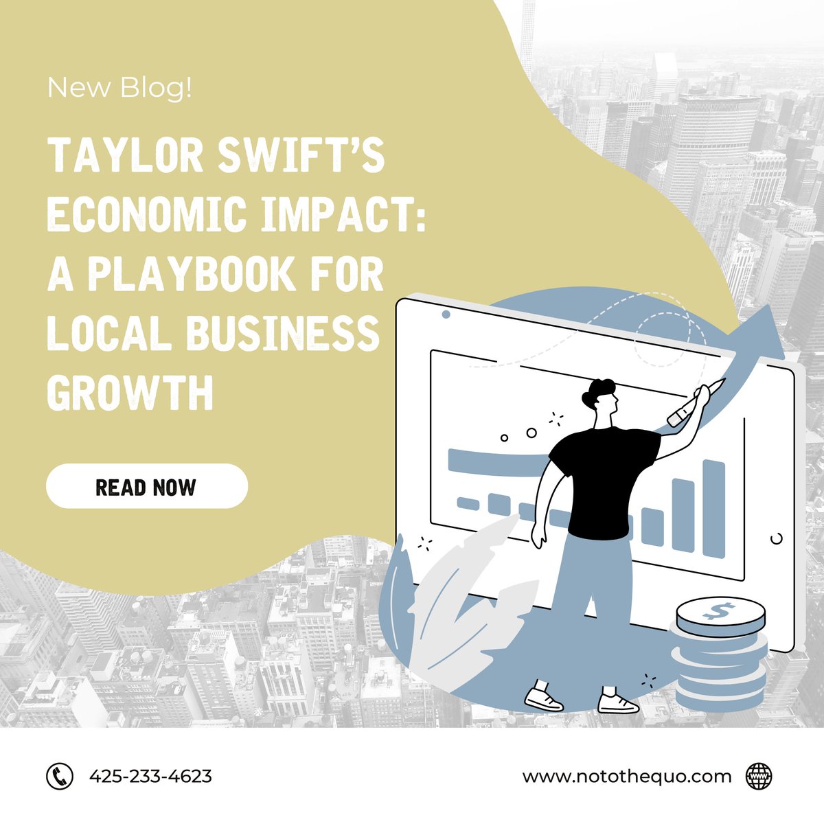 It's well-known that Taylor Swift has positively influenced the American economy. Curious about how you can achieve similar growth in your business? Discover the insights in our latest blog post at the link! notothequo.com/taylor-swift-e… #taylorswift #ecommerce #digitalmarketing