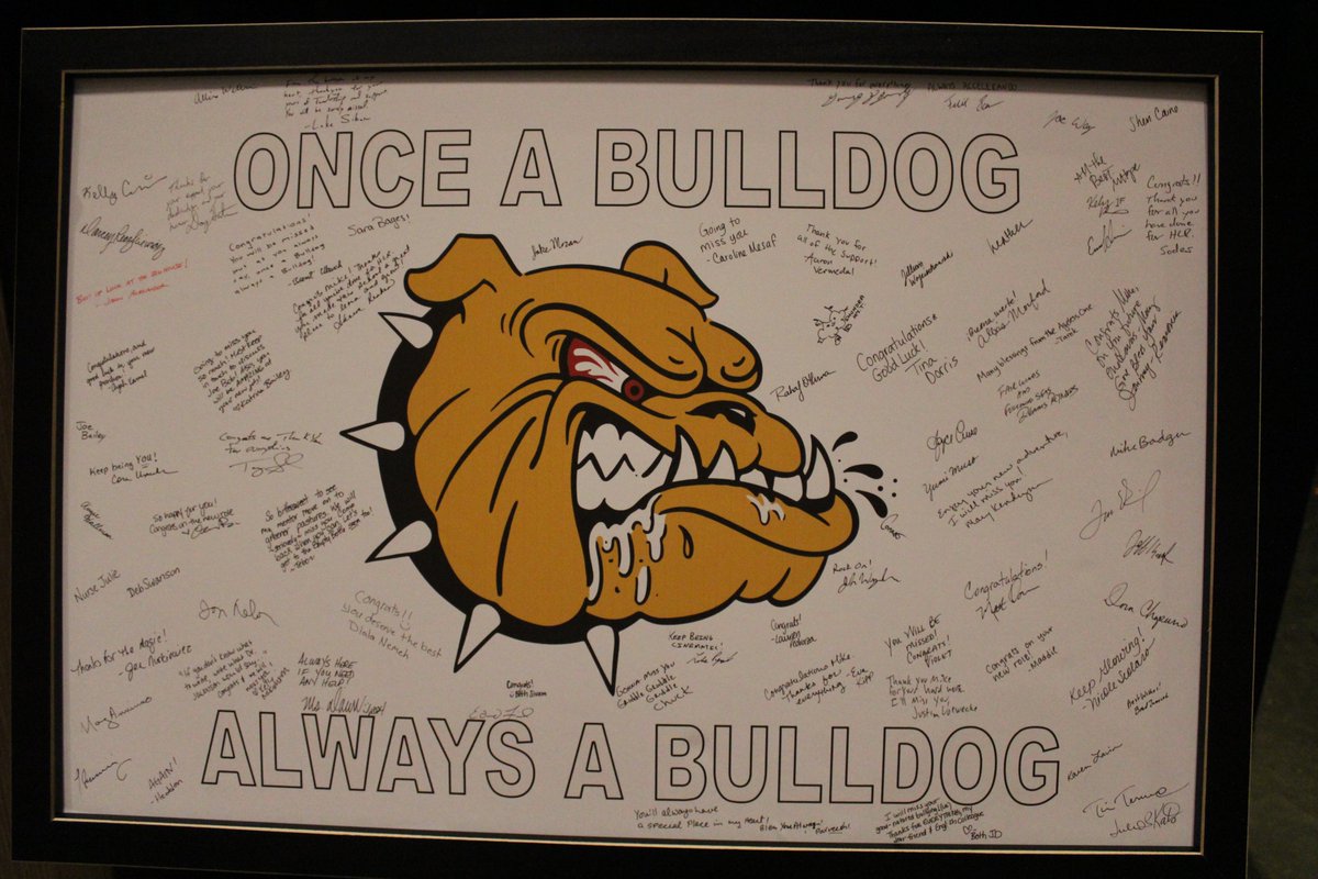This morning staff gathered in the PAC to surprise Principal Dr. Mike Jacobson, who will leave HLR to become Executive Director of Student, Family and Community Engagement for D218.
So many signed this beautiful poster thanking him for all he gave to the Richards community.