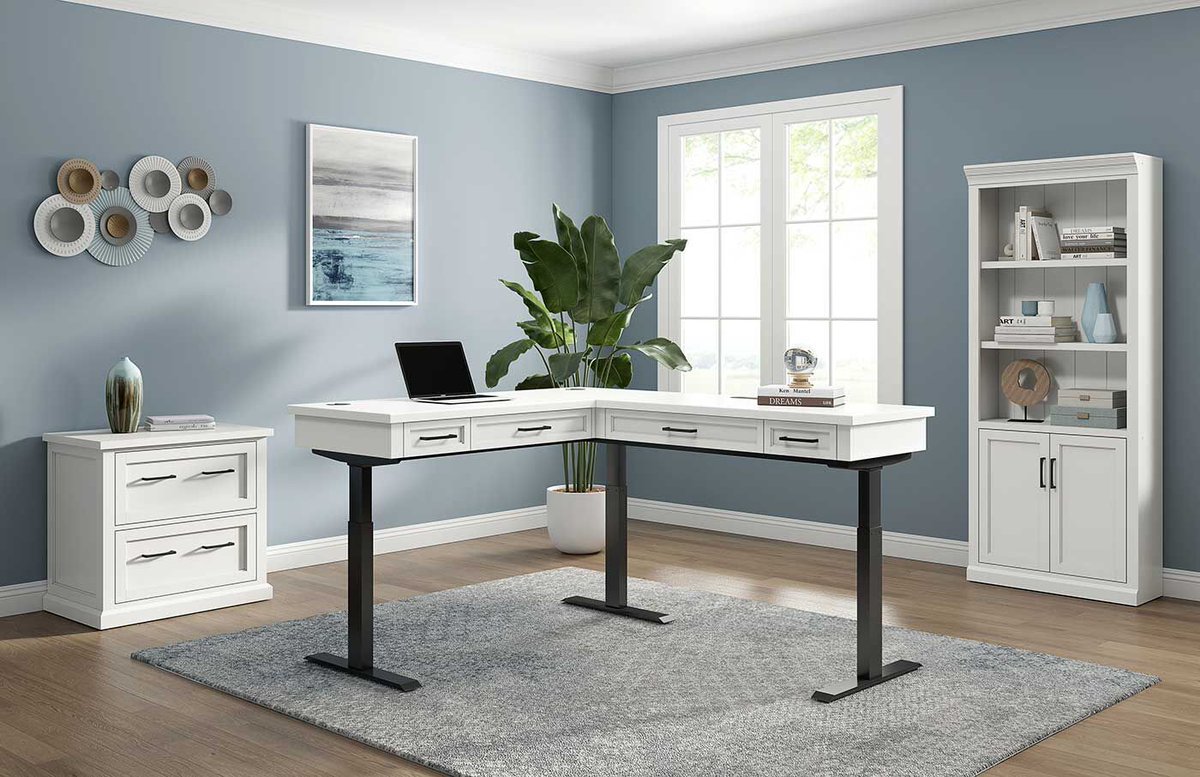 The benefits of #sitstanddesks promote better posture, improve circulation and reduces strain on the neck and lower back.
Choose a #martinfurniture Sit-Stand Desk to break free from sitting all day, every day.

#officefurniture
#homeoffice
#freshdesigns