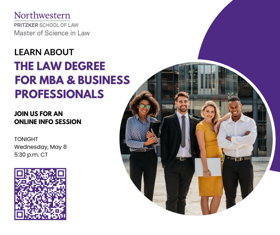 CALLING ALL MBAs &amp; BUSINESS PROFESSIONALS! JOIN US TONIGHT! We invite you to attend an information session to learn more about the #MSL: Wednesday, May 8, at 5:30 PM CT. bit.ly/3QDgVZs