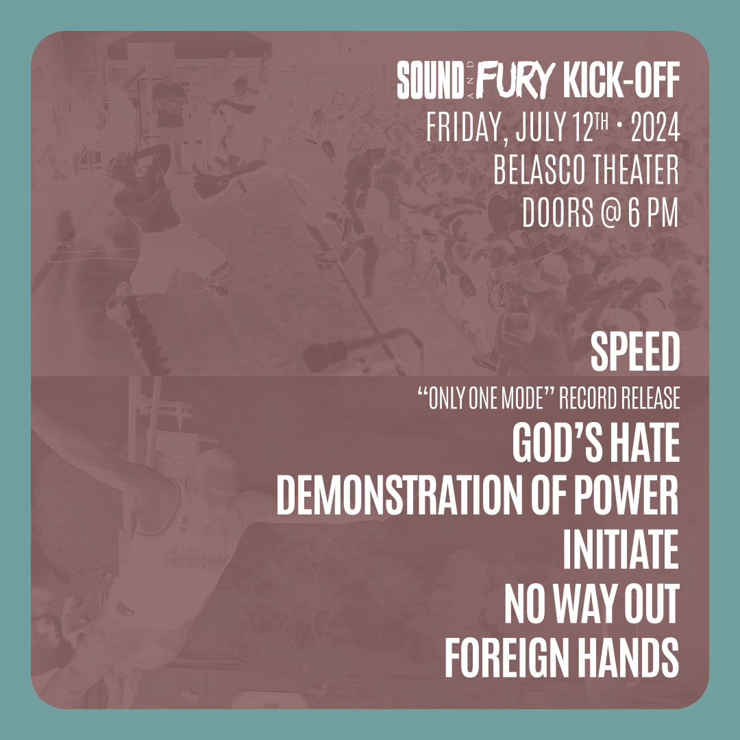 “ONLY ONE MODE” RELEASE SHOW LOS ANGELES… @GodsHate818 #DoP @initiatehc @nowayout_la @foreignhandsDE @sound_and_fury