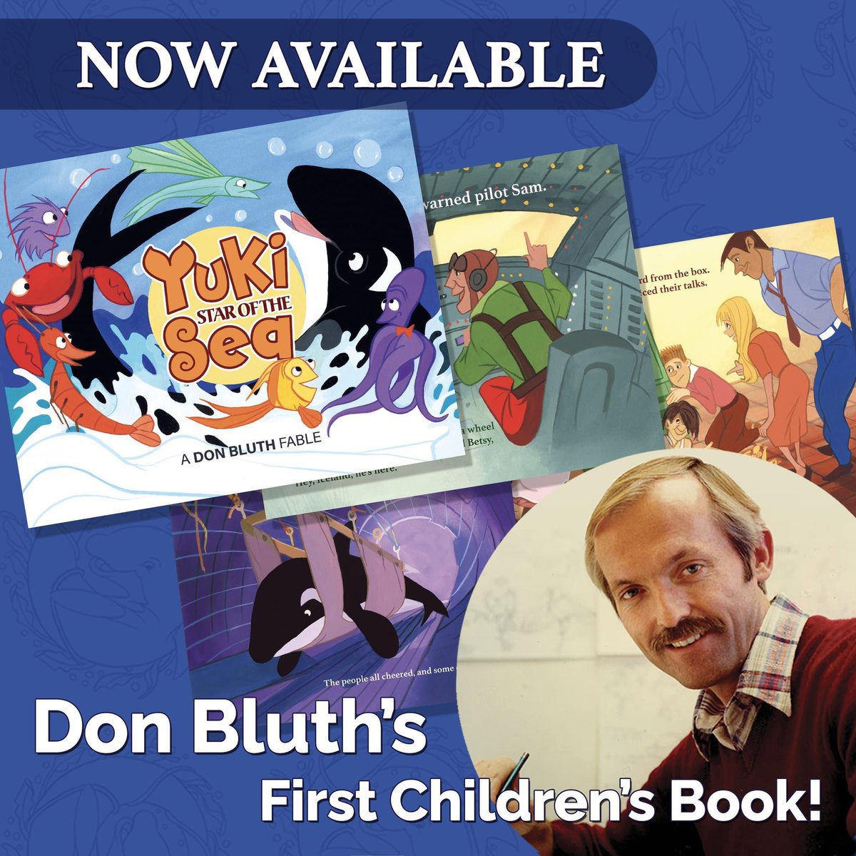 #donbluth Cute new book series by Don 😁👌👍!