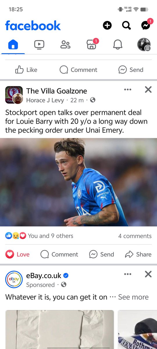 @StockportCounty @AVFCOfficial 

News coming from the Villa Facebook page, the guy who's posted this is highly reliably and is involved with Villa. I've followed the Villa page for months when Barry was injured.

@LouieBarry6 
@_SByrne you heard anything?.

#stockportcounty