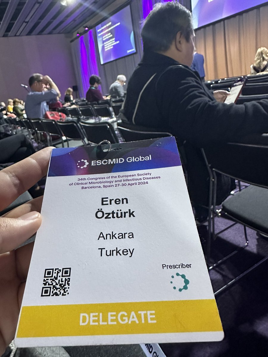 ECCMID 2024 GÖZLEMLERİM
Avrupa Klinik Mikrobiyoloji ve İnfeksiyon Hastalıkları Derneği'nin bu yıl 34'üncüsü düzenlenen ECCMID kongresi 26-30 Nisan tarihlerinde Barselona'da gerçekleşti. Ben de bu kongreye katılma fırsatı buldum.
#eccmid2024 
Devamı yorumlarda👇🏼