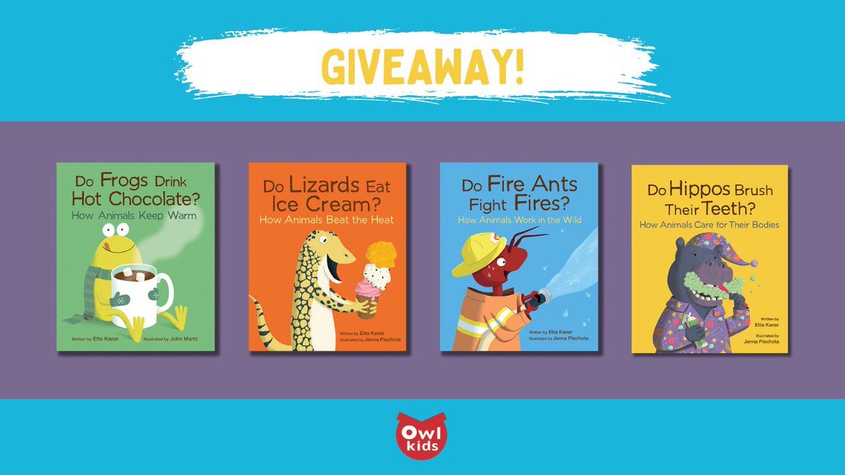 #GIVEAWAY 🚨 Want to know all about the way animals live? LIKE + SHARE + FOLLOW for a chance to #WIN a DO ANIMALS? series pack! #Contest ends Friday, May 10, 2024 at 12PM EST. Winner will be chosen randomly and contacted via DM. CAN & US only.
