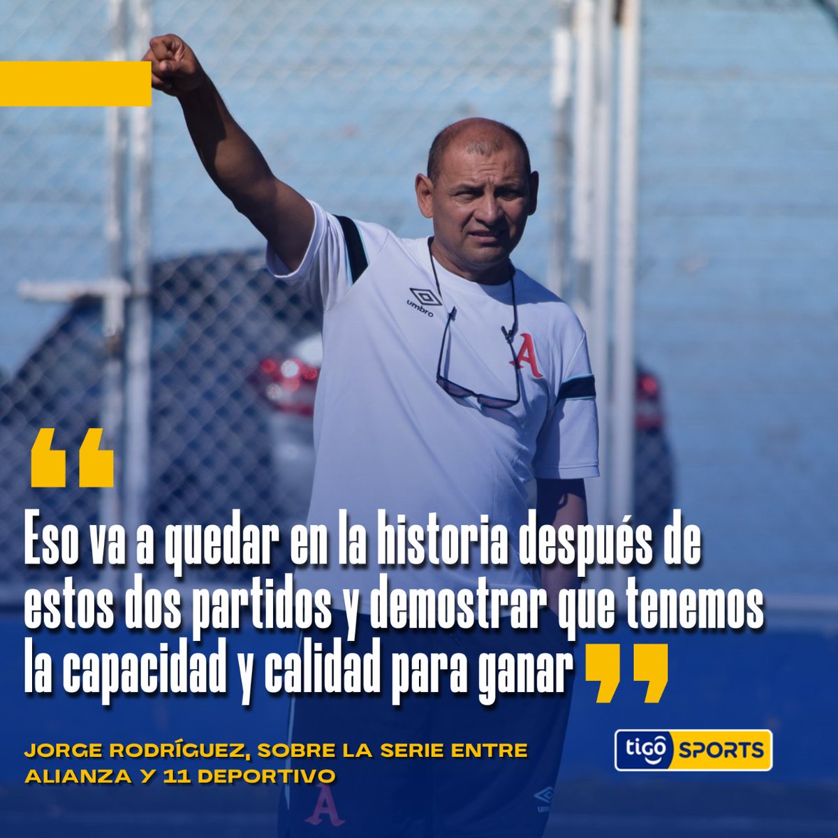 #LaPrimeraEnTigoSports | 🗣️ LA FRASE

🐘 Alianza cayó ante 11 Deportivo en la fase regular, pero el técnico albo espera mostrar su capacidad en cuartos ⚽🔥

¿Cómo consideras que le irá a los albos en Ahuachapán? 🤔