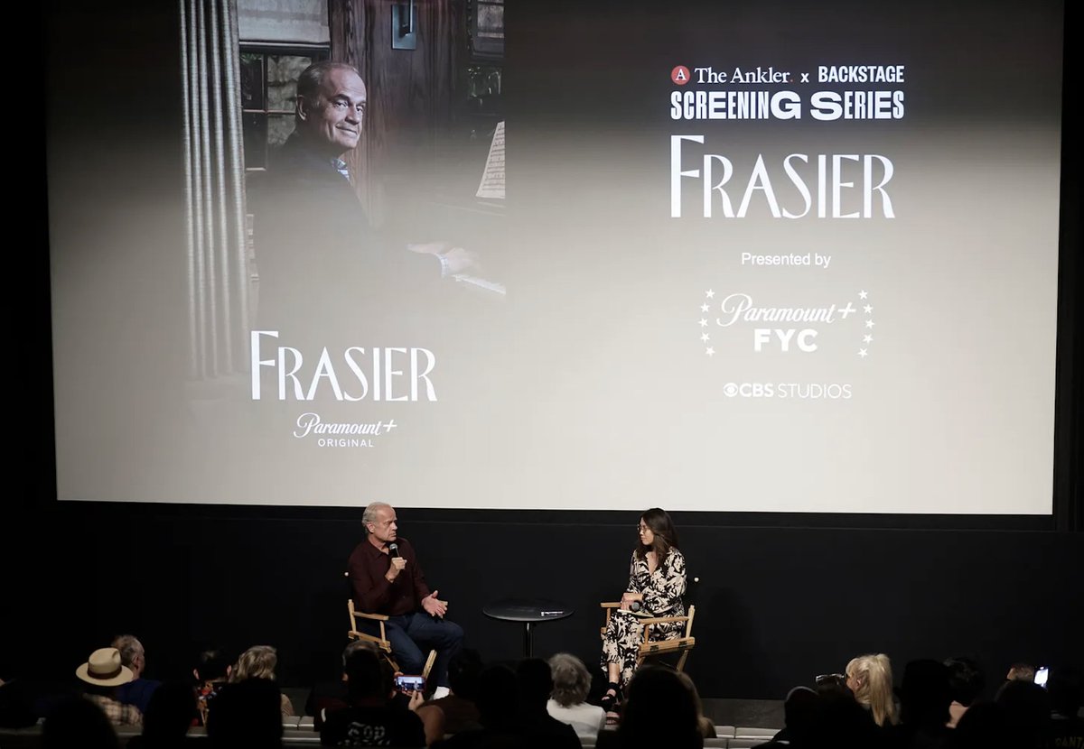We partnered with @theankler, in collaboration with @ParamountPlus, to bring you a special screening of #Frasier and Q&A. 

You can watch the Q&A here: bit.ly/3QCgWwB

#SAGAftraStrong #EmmysContenders
