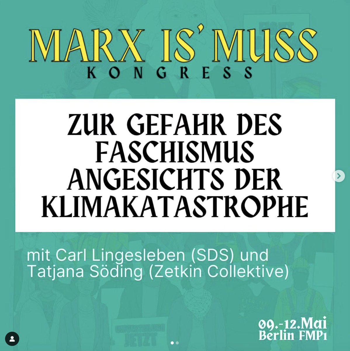Marx is' Muss Kongress in Berlin: kommt vorbei! @marx21de