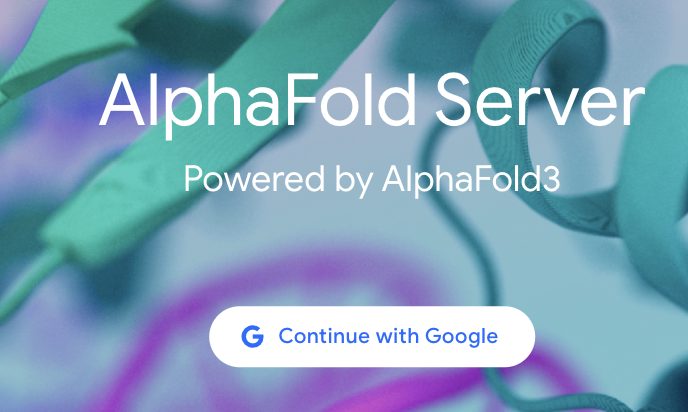 AF3 server is LIVE! Just tried predicting complex with almost 5K amino acids. TIP: you need to click 'continue with google' to access the server (otherwise the 'server' is grayed out). alphafoldserver.com