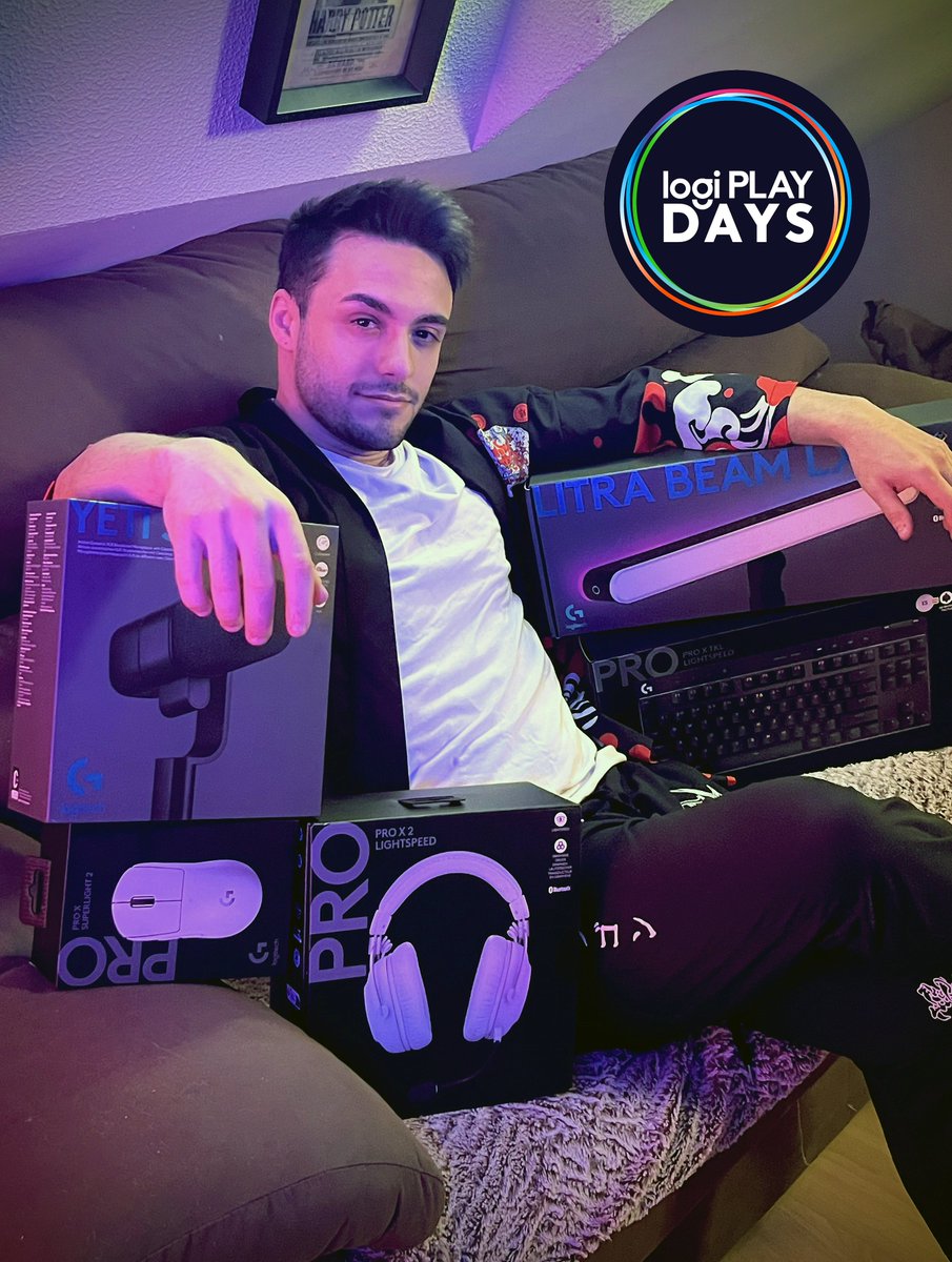 🫡 SORTEO COMPAÑEROS🫡

Son los #LogiPlayDays y tenéis unos ofertones de cuidado.

También los vamos a celebrar, gracias a <a href="/LogitechG_ES/">Logitech G España</a>, con un pedazo de SORTEAZO de ni mas ni menos que un microfono YETI STUDIO valorado en 359,00 € y un foco Litra Beam LX valorado en 179,00 €.