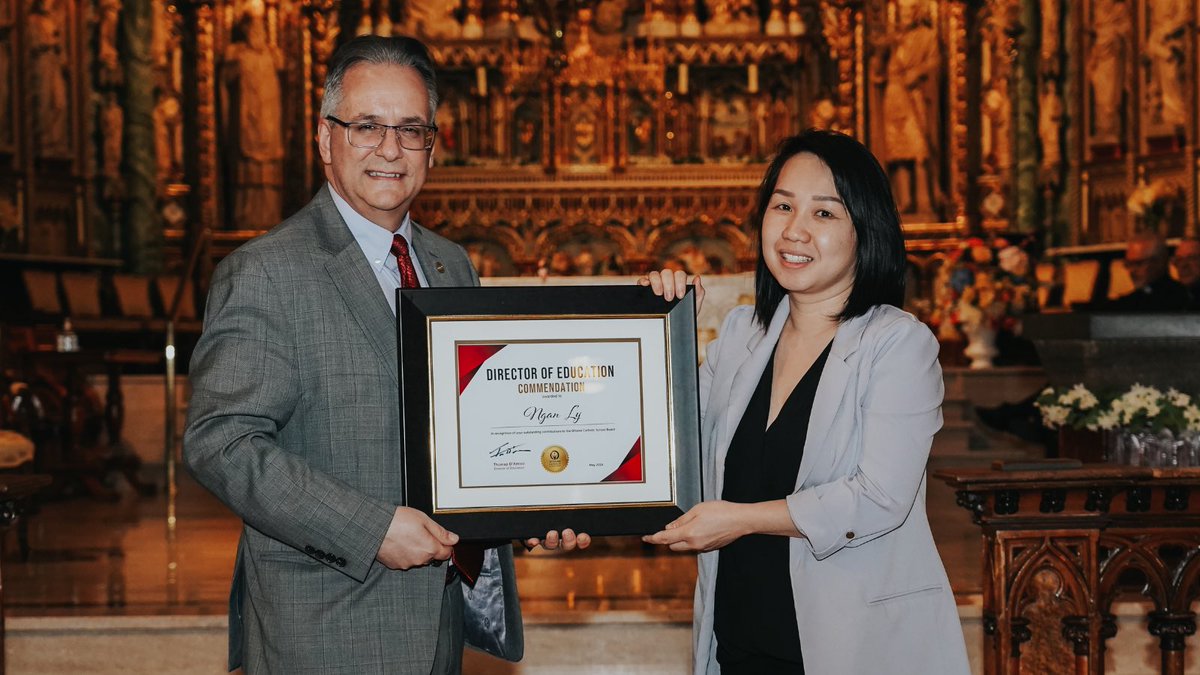 🌟 We would like to recognize and celebrate Ngan Ly, Office Administrator - OCSB Continuing & Community Education, on her Director of Education Commendation Award. Congratulations Ngan! 🔗 Read about this year’s DOE Award Recipients: drive.google.com/file/d/1o7GYQu…