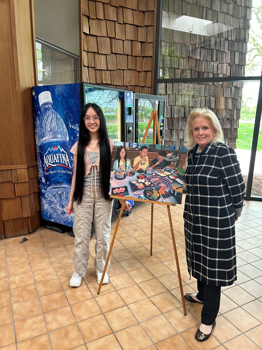 Congrats to Jelena Nguyen, our 2024 Congressional Art Competition winner from Flat Rock Community HS. I’m impressed by this year’s submissions & extend a special thanks to our teachers who encourage students to participate & foster an appreciation for the arts through education.