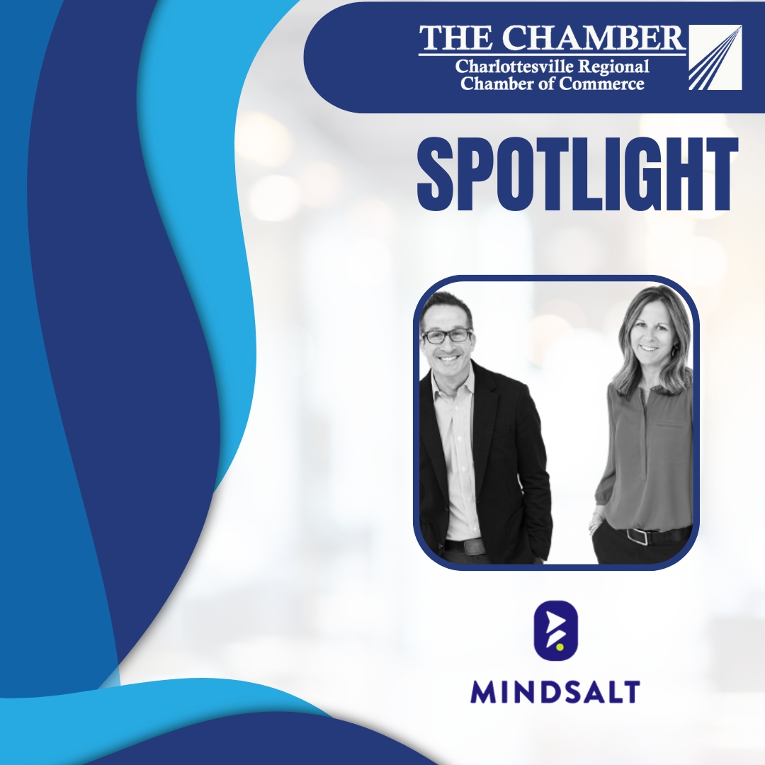 Chamber Spotlight: Business consulting firm MindSalt, Inc takes an integrated, whole-business approach to help clients become more purposeful, productive, and profitable.
cvillechamber.com/2024/05/06/cha…

#smallbusiness #purposedriven #charlottesville #cville #albemarlecountyva