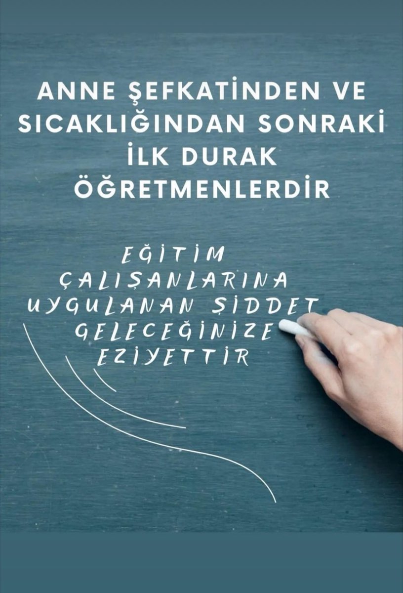 ÖĞRETMENE ŞİDDETE HAYIR! ARTIK YETER! 
Öğretmenden akan kan toplumun kan kaybıdır. 
Okullar güvenli alanlar olmalıdır.
Eğitim emekçilerine yönelik şiddetin önlenmesi için gerekli tüm tedbirler alınmalıdır.
#ÖğretmeneŞiddet
#ibrahimoktugan
